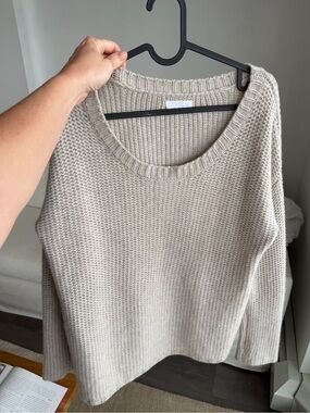 Luxury designer cashmere sweater